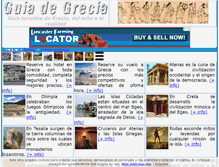 Tablet Screenshot of guiadegrecia.com